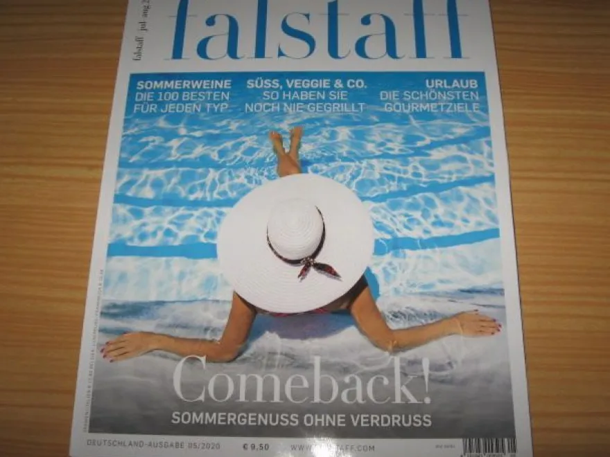 Magazin Falstaff Deutschland-Ausgabe, 15 Ausgaben 2019/2020