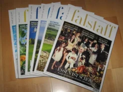 Magazin Falstaff Deutschland-Ausgabe, 15 Ausgaben 2019/2020