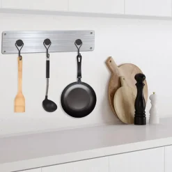 Magnethaken Schwarz Extra Stark für Küche Schlafzimmer Büro 6 Stück