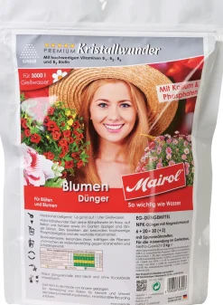 MAIROL Blumen Dünger Kristall, 3 kg, Kristallwunder