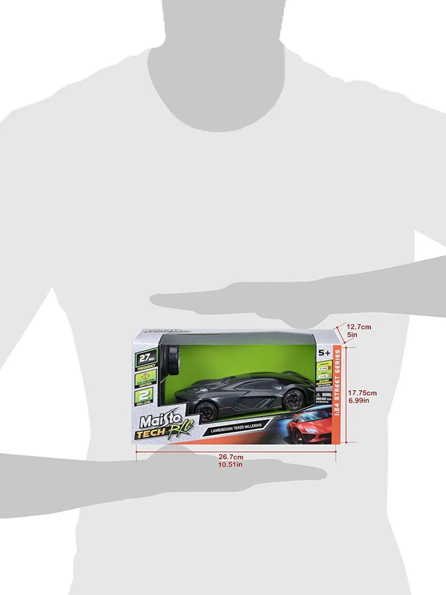 Maisto Tech Ferngesteuertes Auto Lamborghini Terzo Millennio schwarz Spielzeug