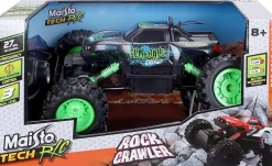 Maisto Tech Ferngesteuertes Auto Rock Crawler (schwarz, 32cm) Monster Truck