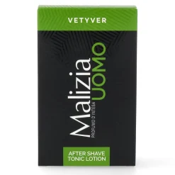 Malizia UOMO Vetyver After Shave TONIC Lotion 6x 100ml