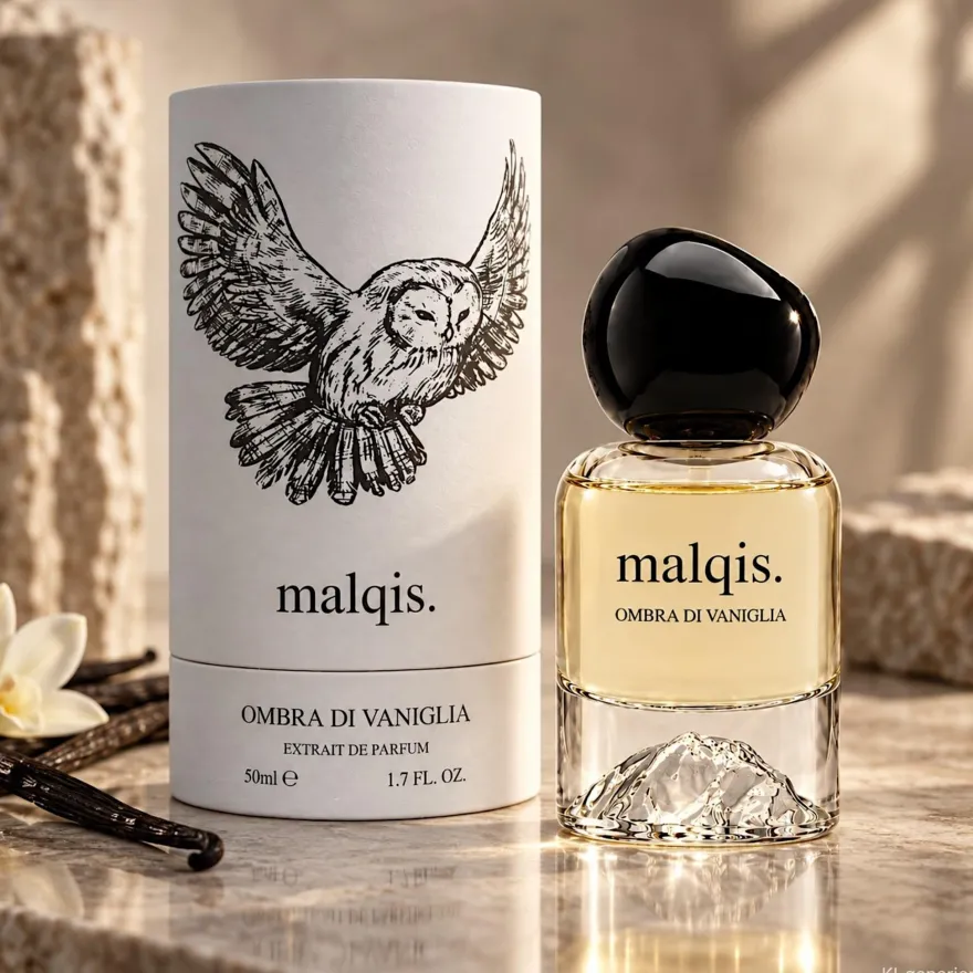 MALQIS Ombra di Vaniglia Vanille Extrait de Parfum | 30% Duftöl | 50 ml