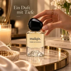 MALQIS Ombra di Vaniglia Vanille Extrait de Parfum | 30% Duftöl | 50 ml