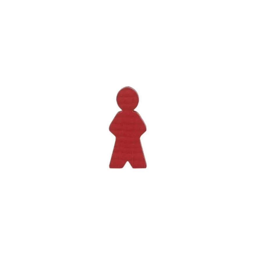 Mann - 14x30x8mm - rot