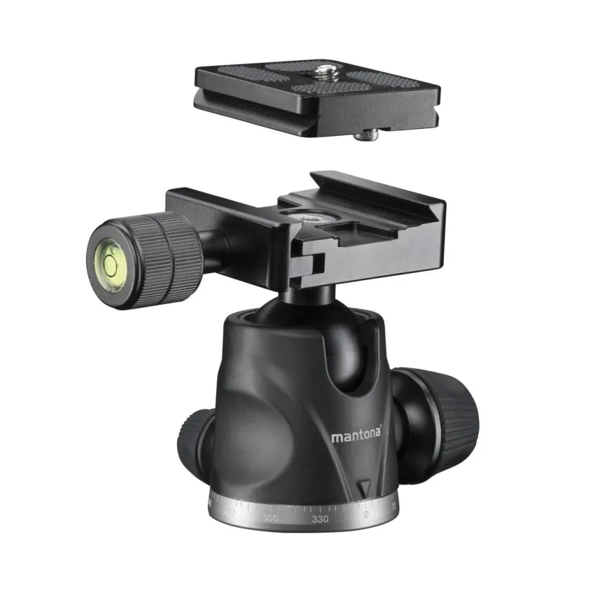Mantona DSLM Travel Evolution 2252-RA Kamerastativ 147cm bis 8kg Stativ Tripod