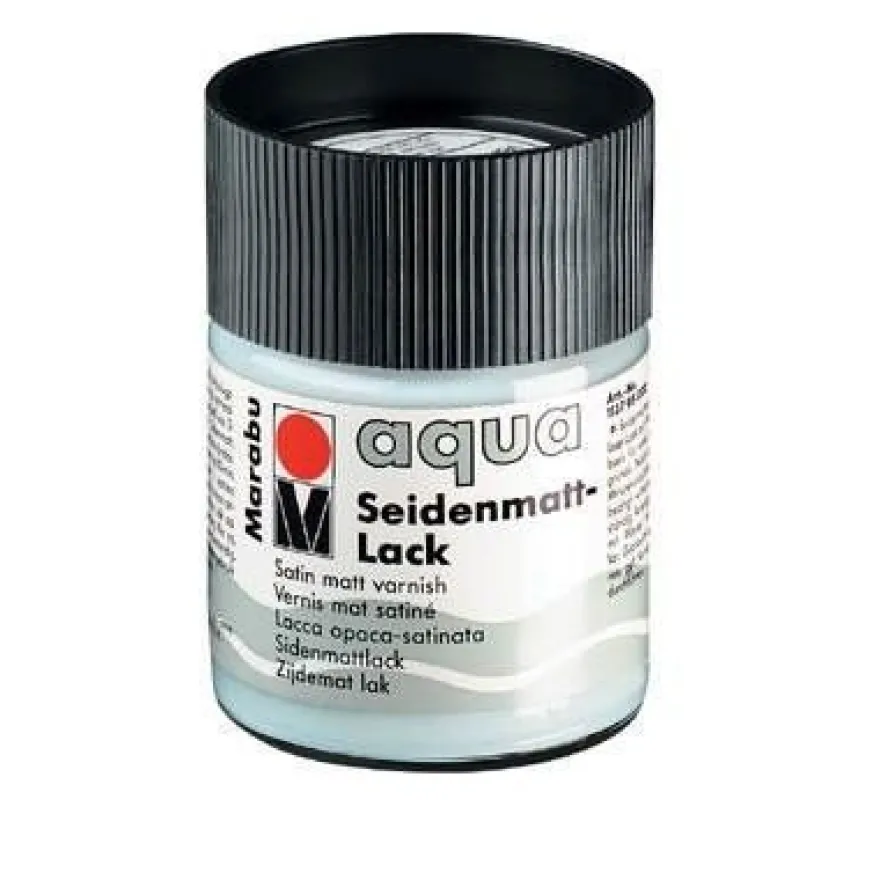 Marabu Aqua Farbe Basteln 50ml Seidenmatt-Lack