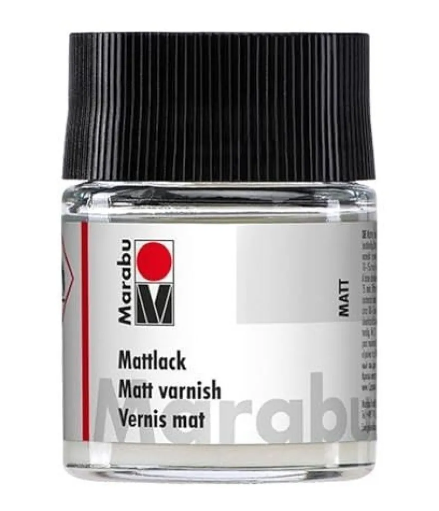 Marabu Mattlack Matt Lack Farbe Basteln 50ml