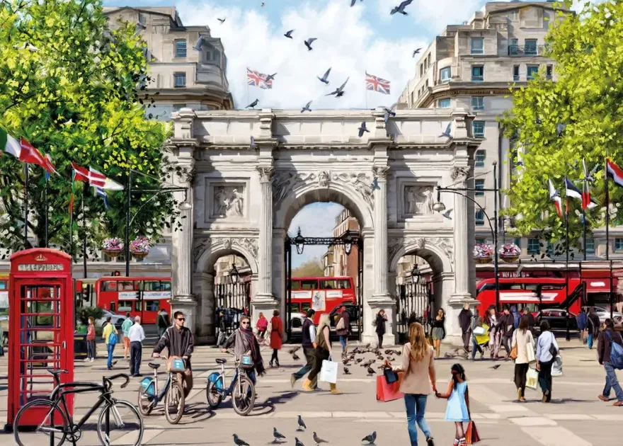 Marble Arch Monument in London