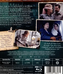 Marie Curie - Elemente des Lebens (Blu-ray) - PLAION GmbH - (Blu-ray Video / Drama)