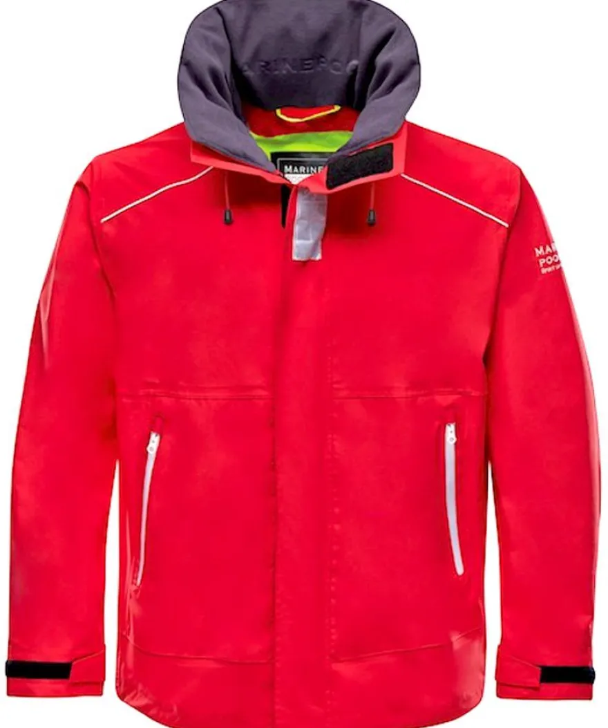 Marinepool Segeljacke Activity Jacket Rot atmungsaktiv