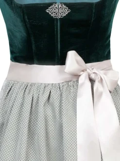 MarJo Dirndl Chera 65er Länge dunkelgrün