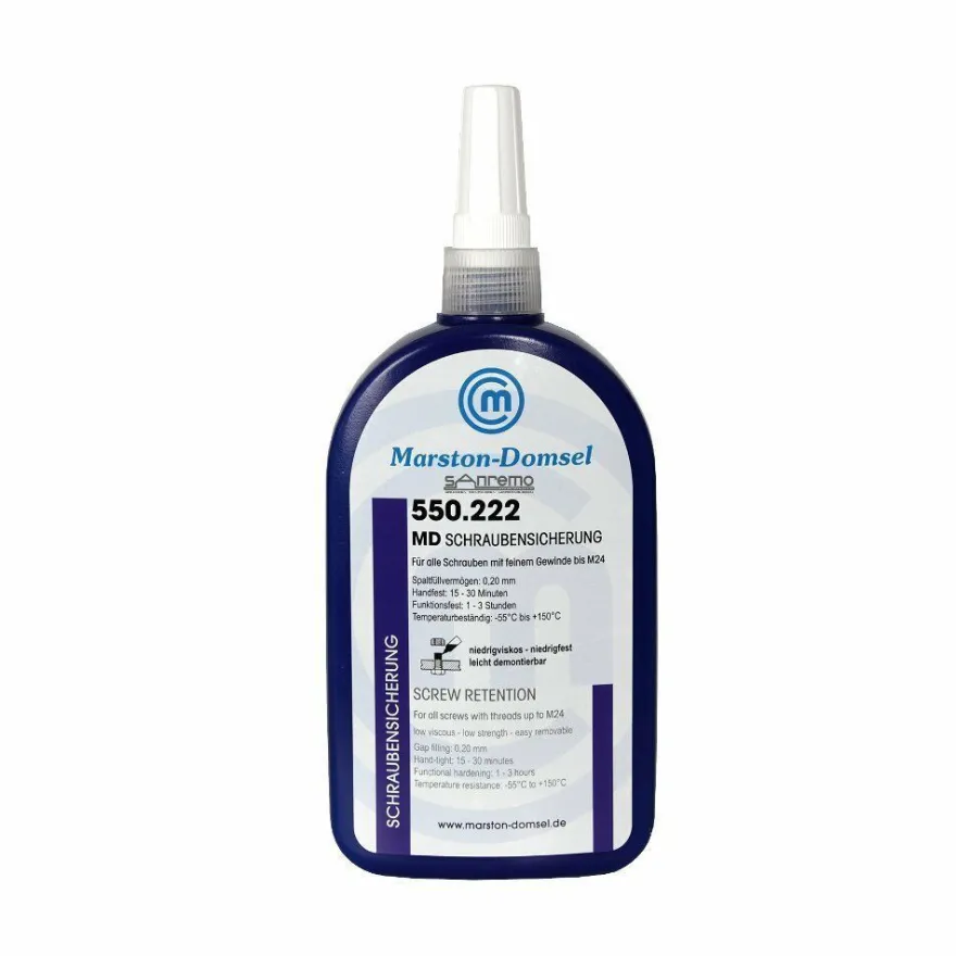 Marston-Domsel MD-Schraubensicherung 550.222 6x 250ml Flasche