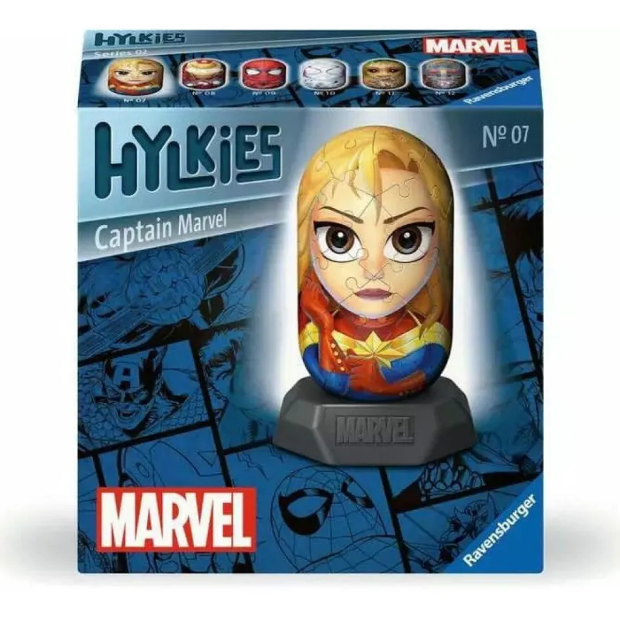 Marvel 3D Puzzle Captain Marvel Hylkies (54 Teile)