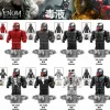 Marvel Spiderman Venom Carnage Bausteine Spielzeug Kind Figuren Set 8x
