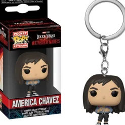 Marvel Studios Doctor Strange - America Chavez - Schlüsselanhänger Funko Pocket