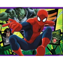Marvel Ultimatives Spiderman-Puzzle 12 + 16 + 20 + 24 Teile