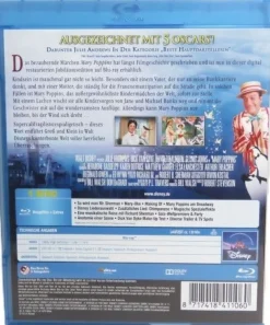 Mary Poppins - Walt Disney - Jubiläumsedition - Blu-ray