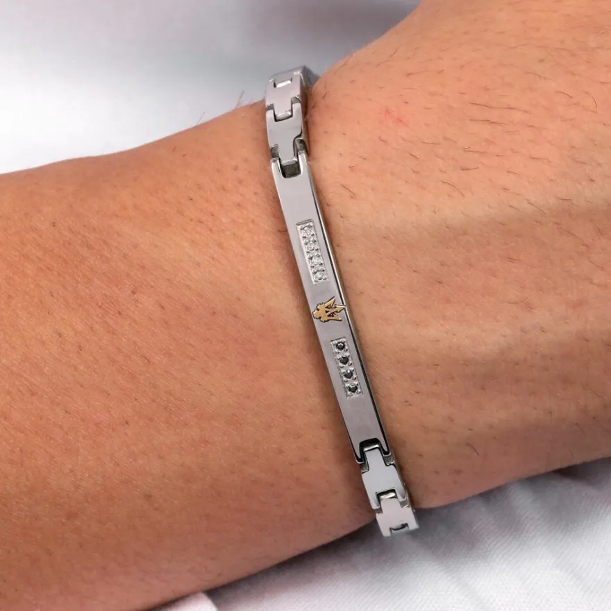Maserati - JM521ATY12 - Armband - Herren - 22cm - Diamonds