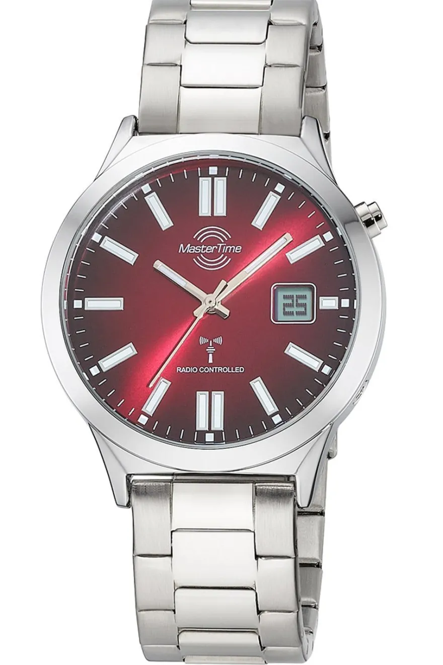 Master Time Herrenuhr Funk Colorline Rot MTGA-10945-81M