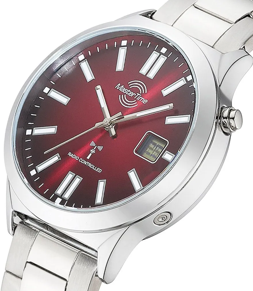 Master Time Herrenuhr Funk Colorline Rot MTGA-10945-81M