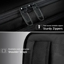 MATEIN Handgepäck Rucksack 55x35x20cm, Laptop Rucksack mit USB, Schuhfach