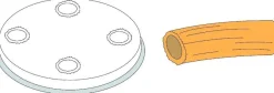 Matrize Nudelformscheibe Maccheroni Ø 5cm für Fimar Nudelmaschine MPF 1,5