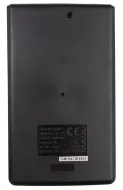 MAUL Taschenrechner M 112 / Silber / 12 Stellen / Batterie- und Solarbetrieben