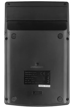 MAUL Tischrechner MCT 500 / Schwarz / Solar- und Batteriebetrieb / 12 stellen
