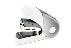 MAX HD-10FL3 weiss Flachhefter mit Flat-Clinch Heftgerät inkl. 100 Heftklammern