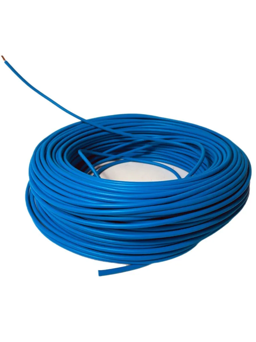 10m Batteriekabel H07V-K 10 mm² Stromkabel Blau