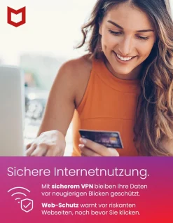 McAfee Total Protection 2026, 5 Geräte 1 Jahr Download