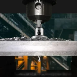 Meccion Hartmetall Lochsäge Bohrer TCT für Edelstahl, Eisen, Legierung, Holz