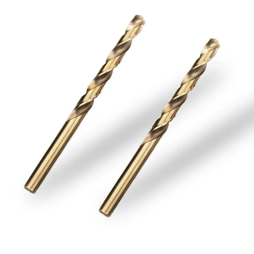 Meccion HSS Metallbohrer Kobalt 8.5mm Spiralbohrer für Edelstahl und Metall, 2