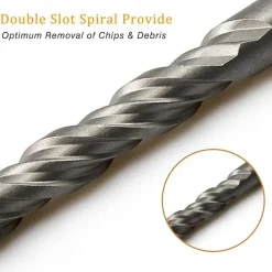 Meccion SDS Plus Hammerbohrer 10mm x 200mm (2 Stück) - Professioneller