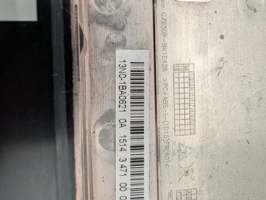 Medion Akoya E6416 P6660 Gehäuse Unterteil Bottom Case 13N0-1BA0621