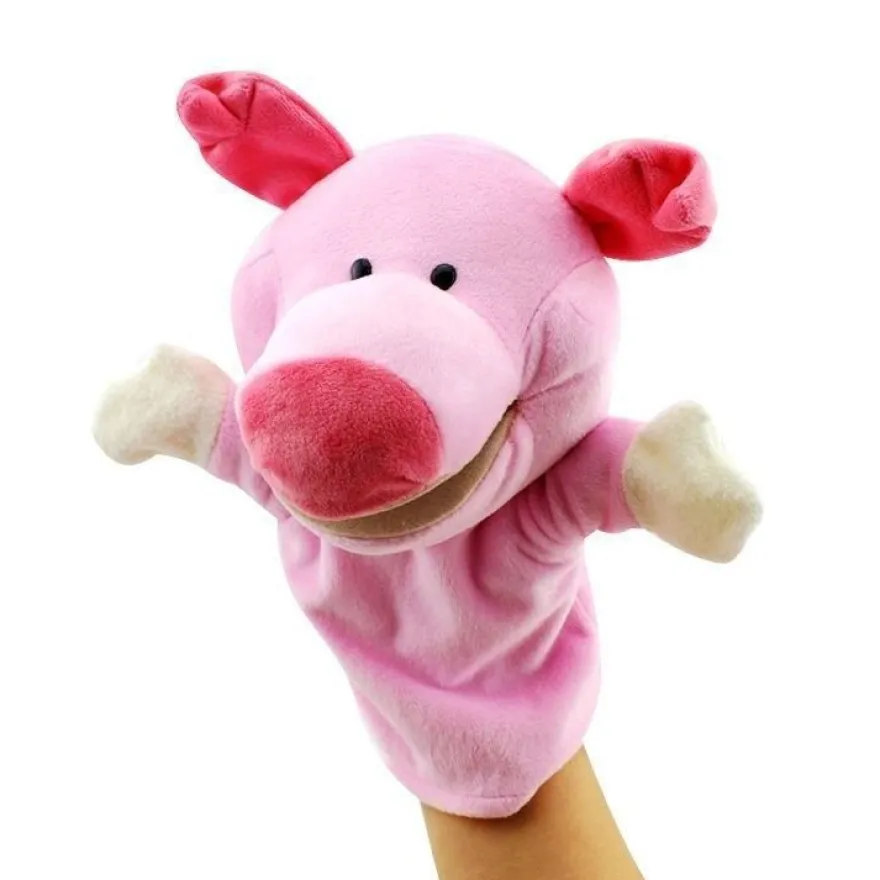 Meerestier Handpuppen Weiches Plüschtier Handpuppen Set Plüsch Spielzeug