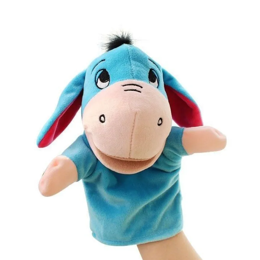 Meerestier Handpuppen Weiches Plüschtier Handpuppen Set Plüsch Spielzeug