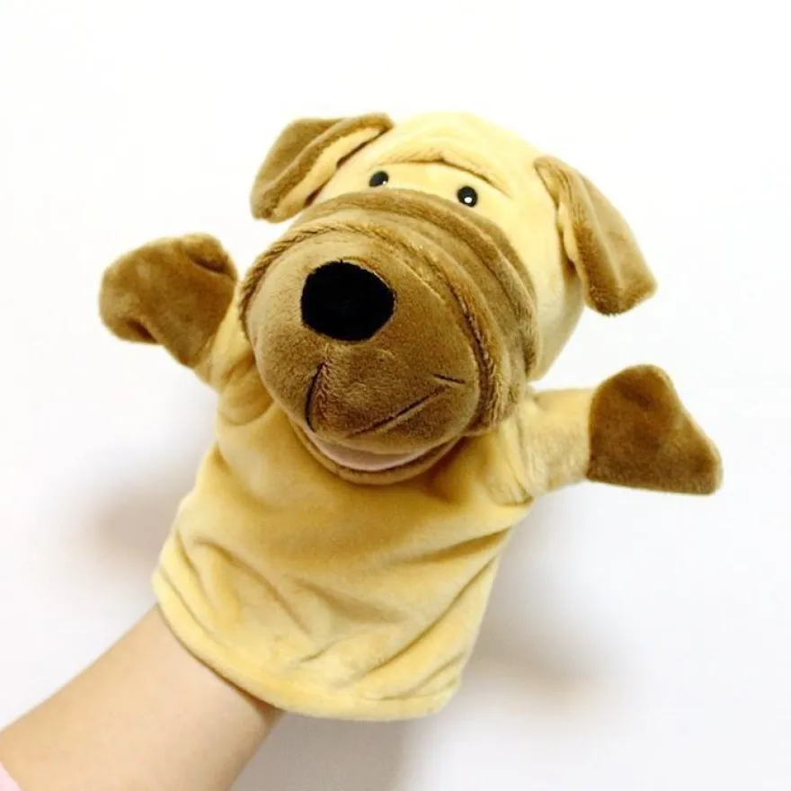 Meerestier Handpuppen Weiches Plüschtier Handpuppen Set Plüsch Spielzeug