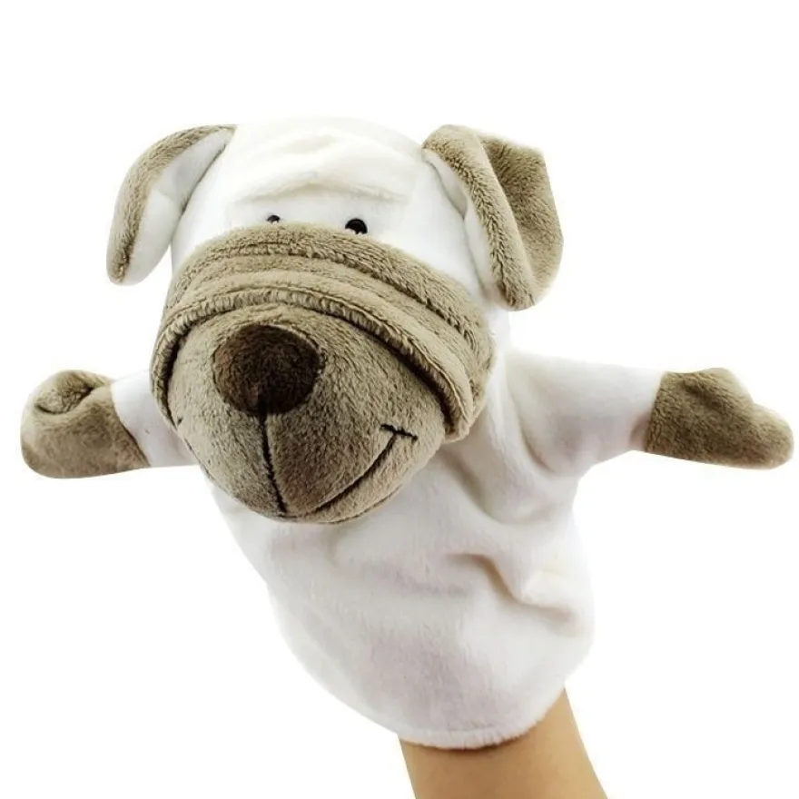 Meerestier Handpuppen Weiches Plüschtier Handpuppen Set Plüsch Spielzeug