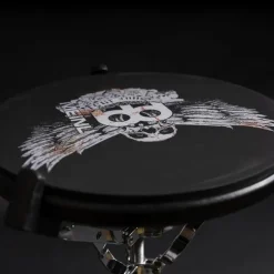 Meinl MPP-12-JB Practice Pad 12“ Jawbreaker mit Schlagzeugstöcken