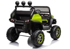 Mercedes UNIMOG S 4x45W Kinderauto Kinderelektroauto Kinderfahrzeug 12V7AH Grün
