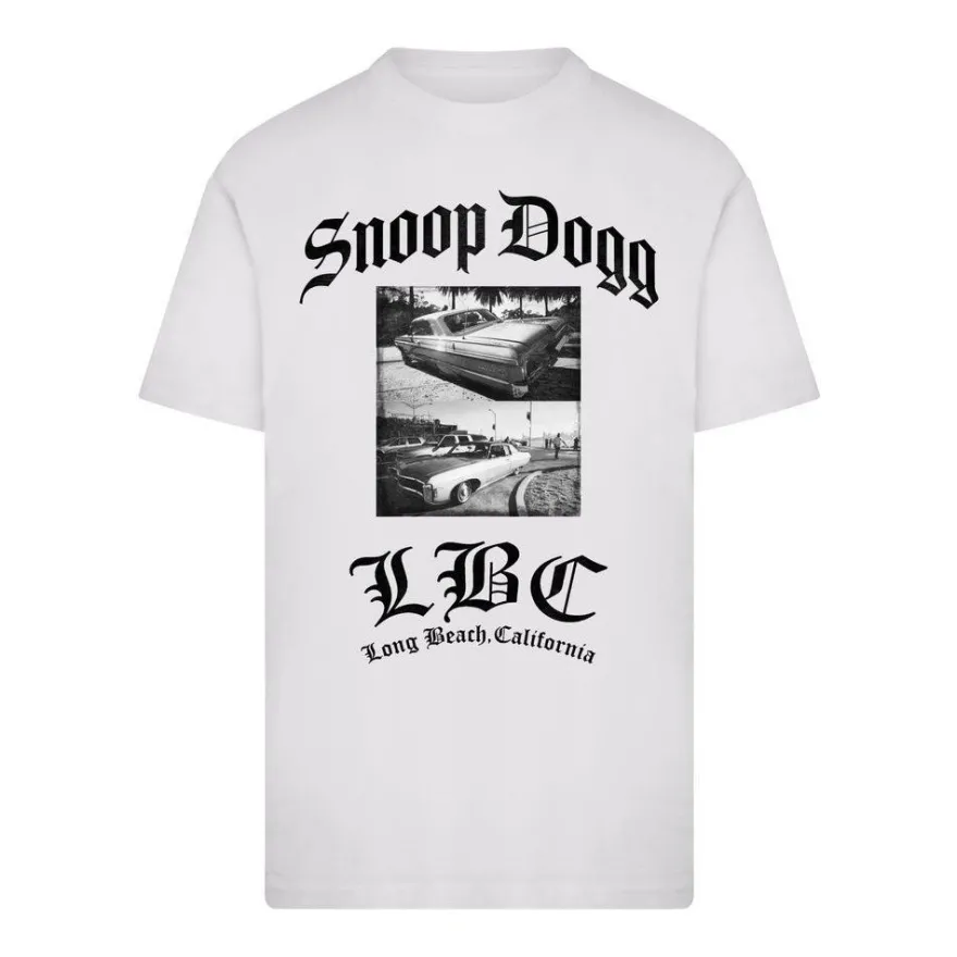 Merchcode T-Shirt Snoop Dogg Long Beach California Tee MC1491