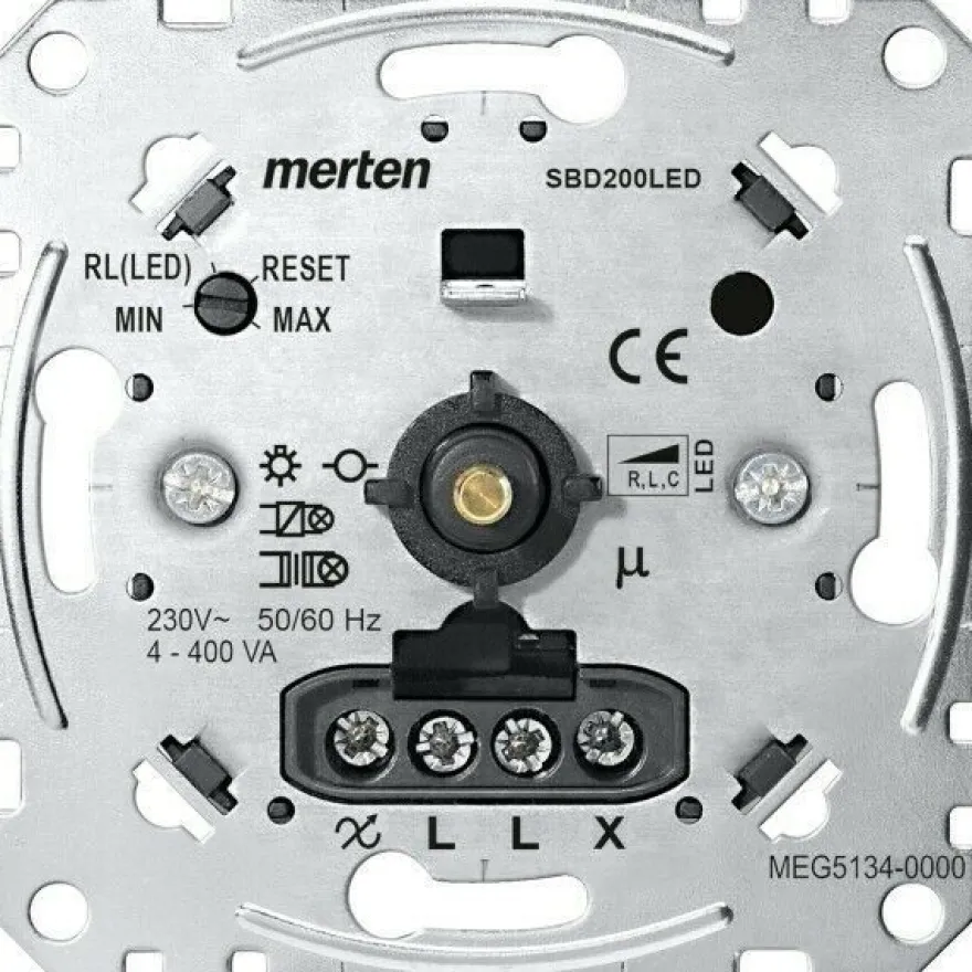 MERTEN System M, M-Smart 1-M Steckdose Rahmen Schalter Wippe polarweiß glänzend