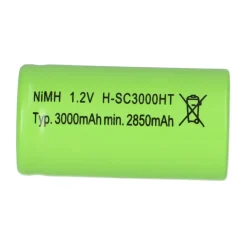 Mexcel Akku Sub-C 1,2V 3000mAh NS3000SCHT Hochtemperatur