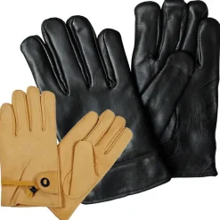 MFH Western Fingerhandschuhe Leder Handschuhe gefüttert Farbe und Größe wählbar