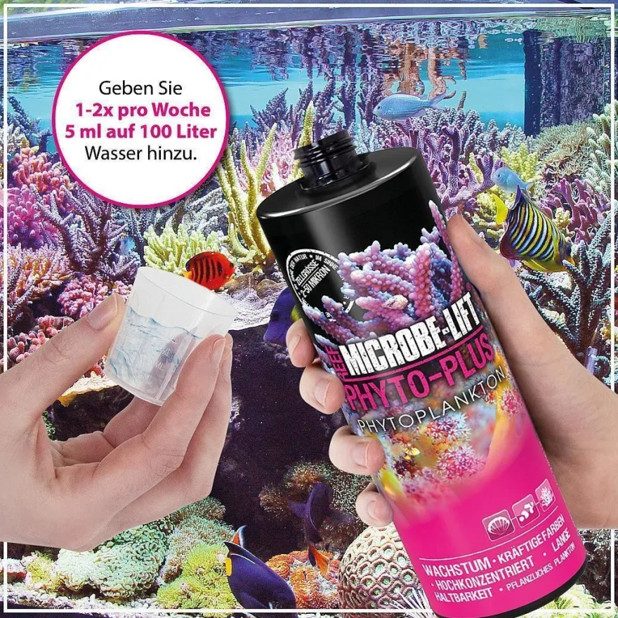 Microbe-Lift Phyto-Plus - Pflanzliches Plankton Korallenfutter