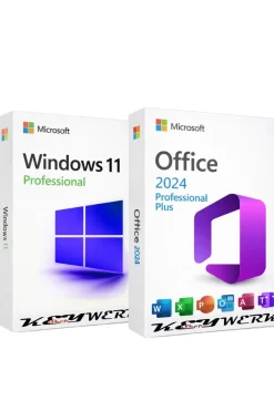 Microsoft Office 2024 Professional Plus + Windows 11 Pro Bundle