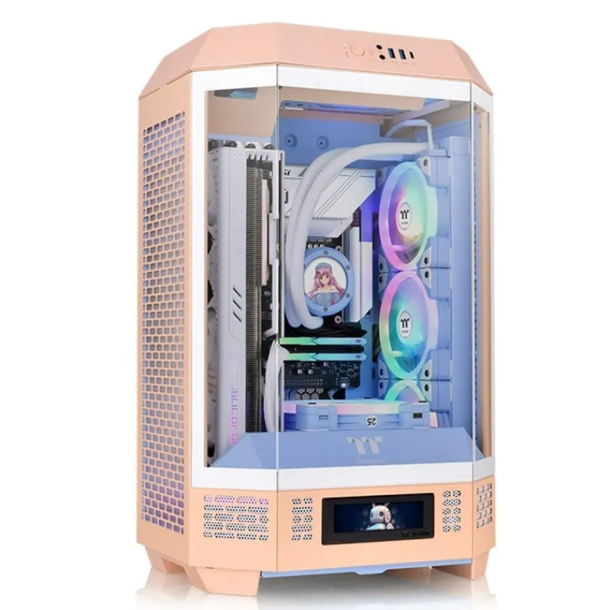 Micro Tower Gehäuse Thermaltake Tower 300 Peach Fuzz